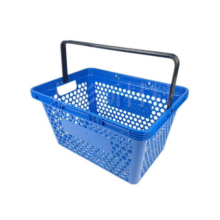 LC-STL-11 single handle honeycomb shopping basket