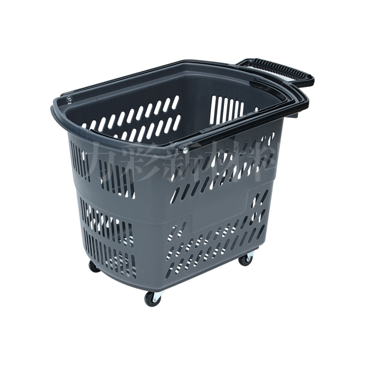 LC-TL-4-1 large four-wheeled trolley basket