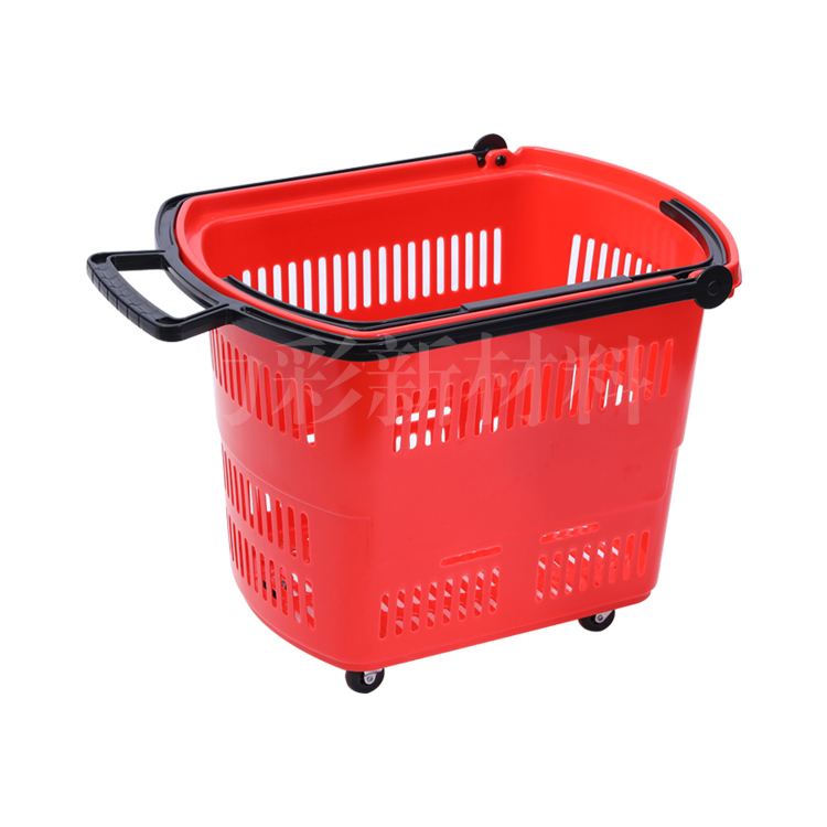 LC-TL-4 large four-wheeled trolley basket