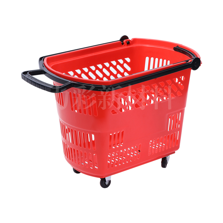 LC-TL-5 small four-wheeled trolley basket