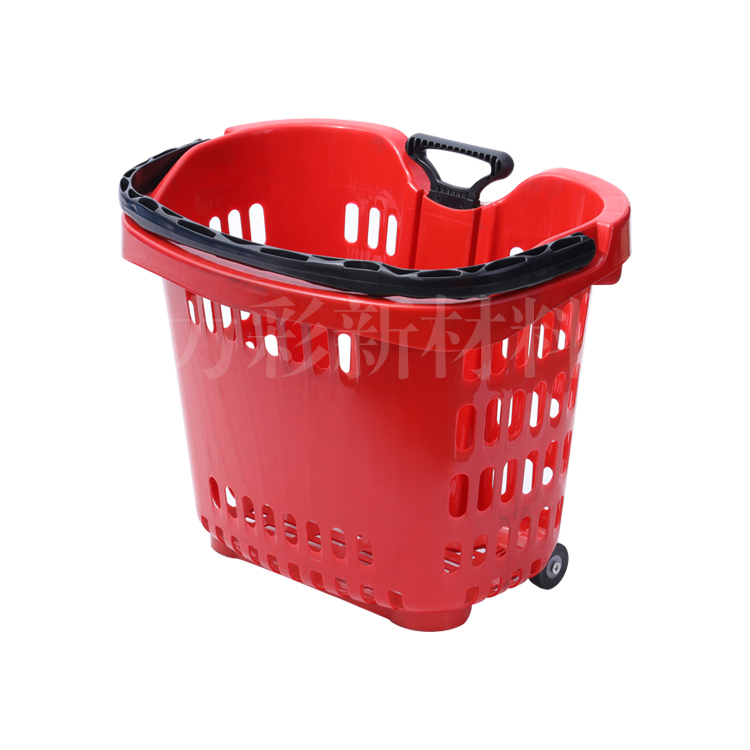 LC-TL-11 large two-wheeled trolley basket